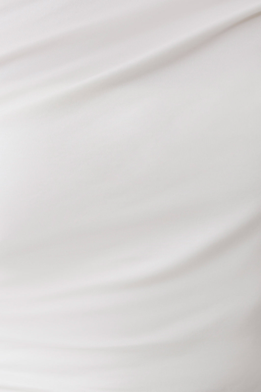 Modal One Shoulder Midi Dress - White