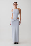 Sleeveless Maxi Dress - Sky Blue