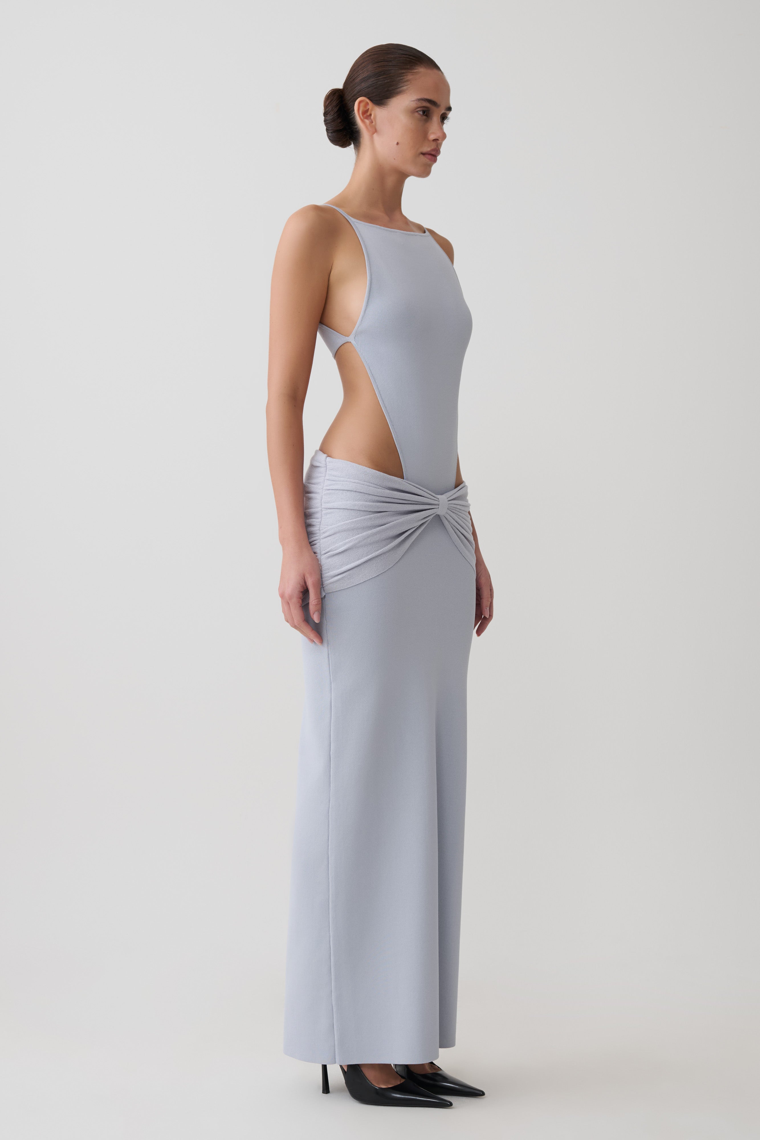 Sleeveless Maxi Dress - Sky Blue