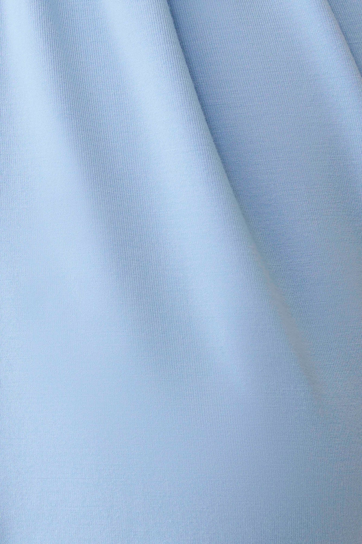 Mouwloze haltertop van viscose - Blauw