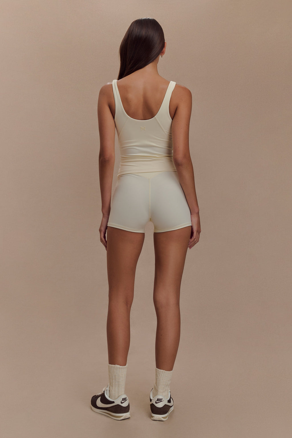 Active Bike Shorts - Ivory