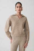 Knit Jumper - Beige Marle
