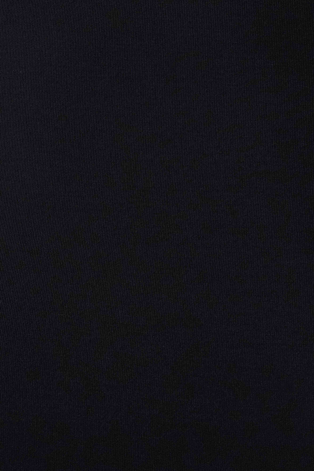 Modal Flounce Short Sleeve Top - Black