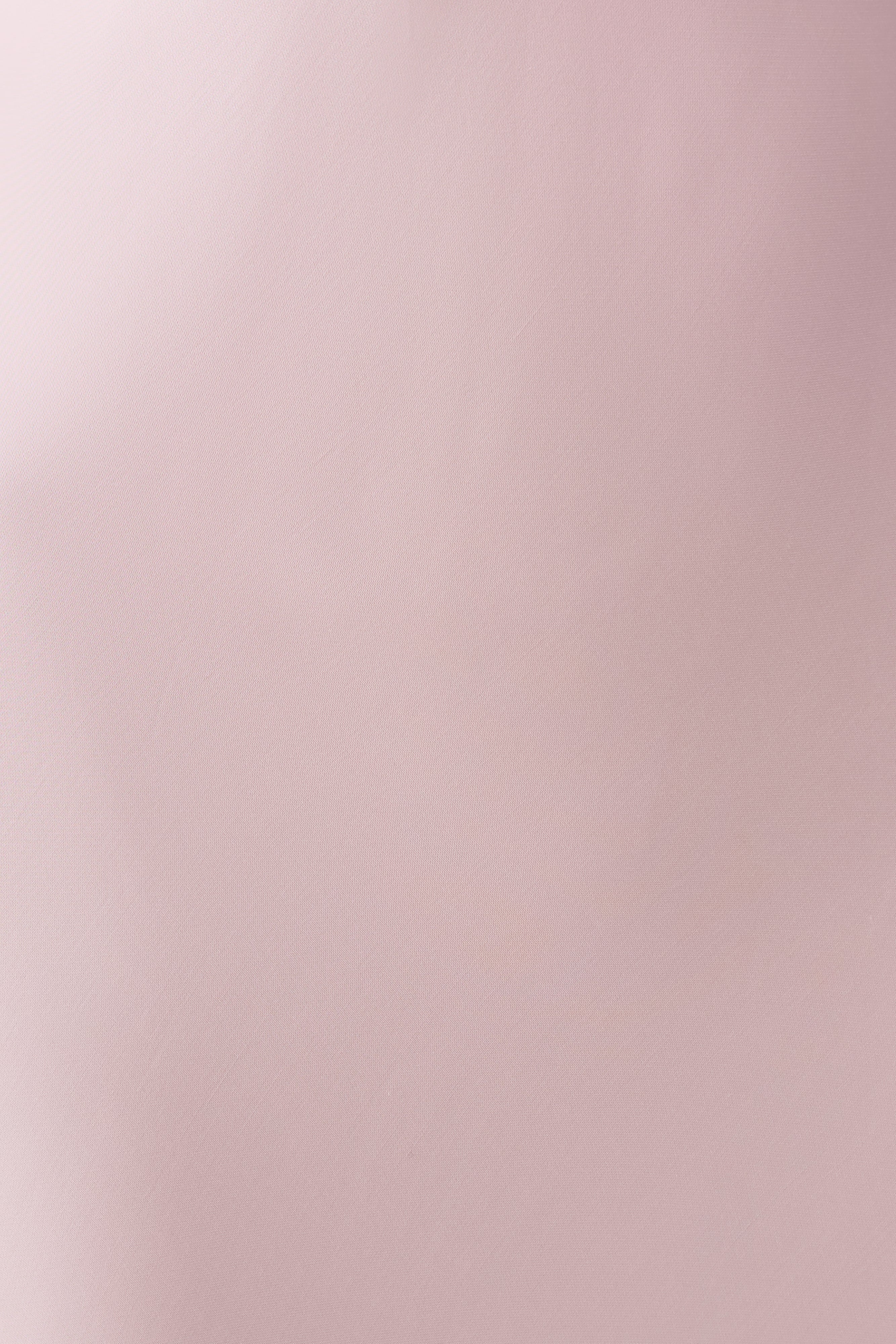 Halter Satin Maxi Dress With Hardware - Pale Pink