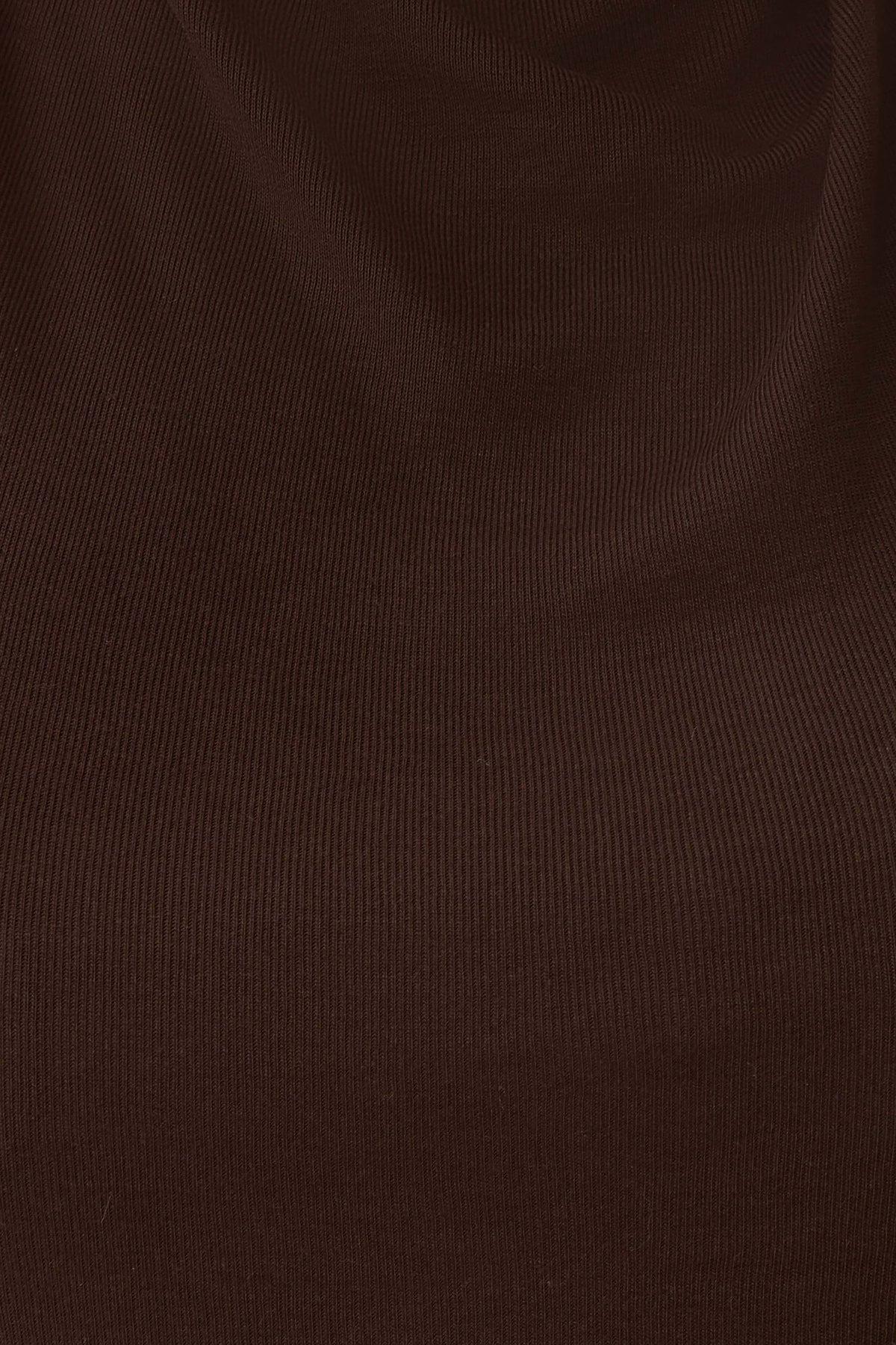 Relaxed Sheer Halter Top - Espresso