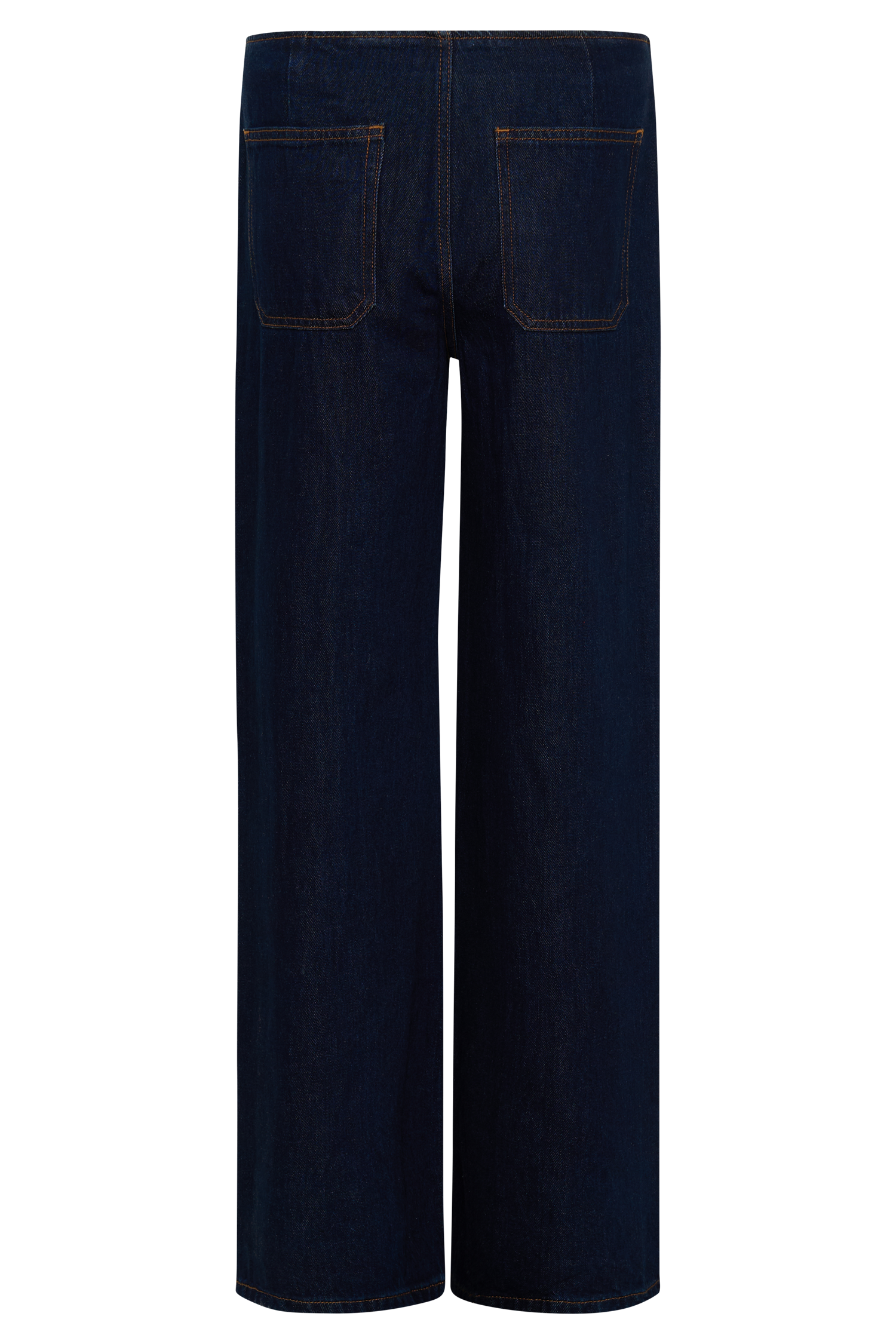 Mid Rise Denim Jeans - Indigo Blue