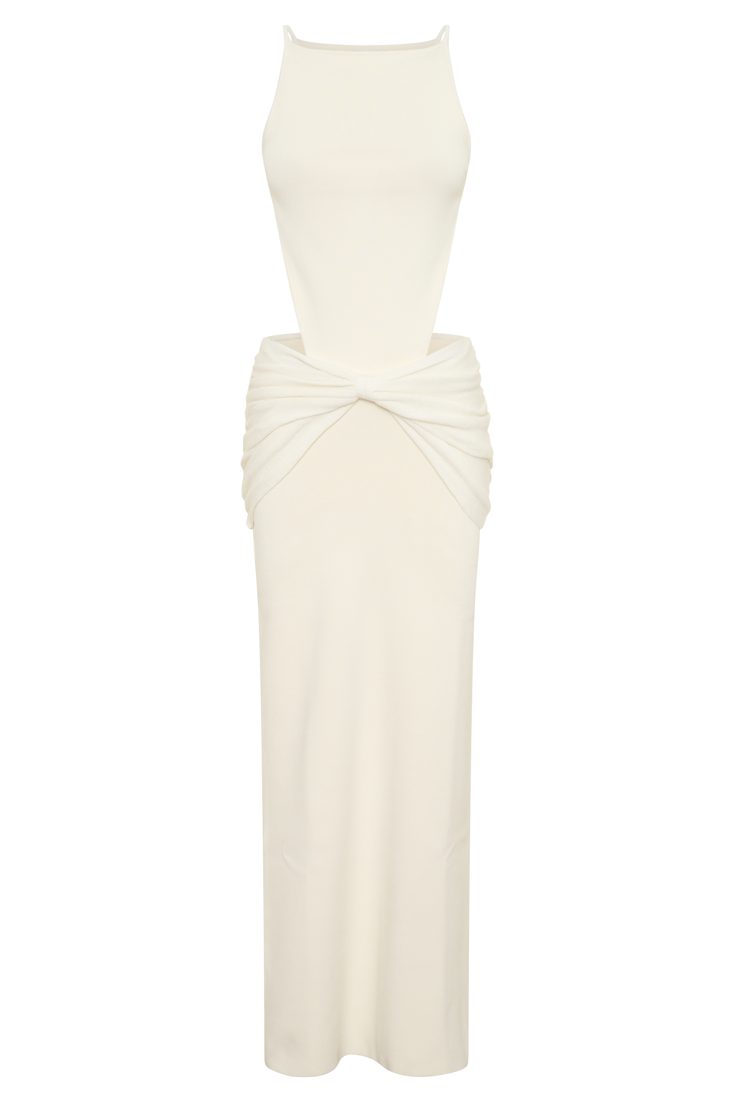 Sleeveless Maxi Dress - White