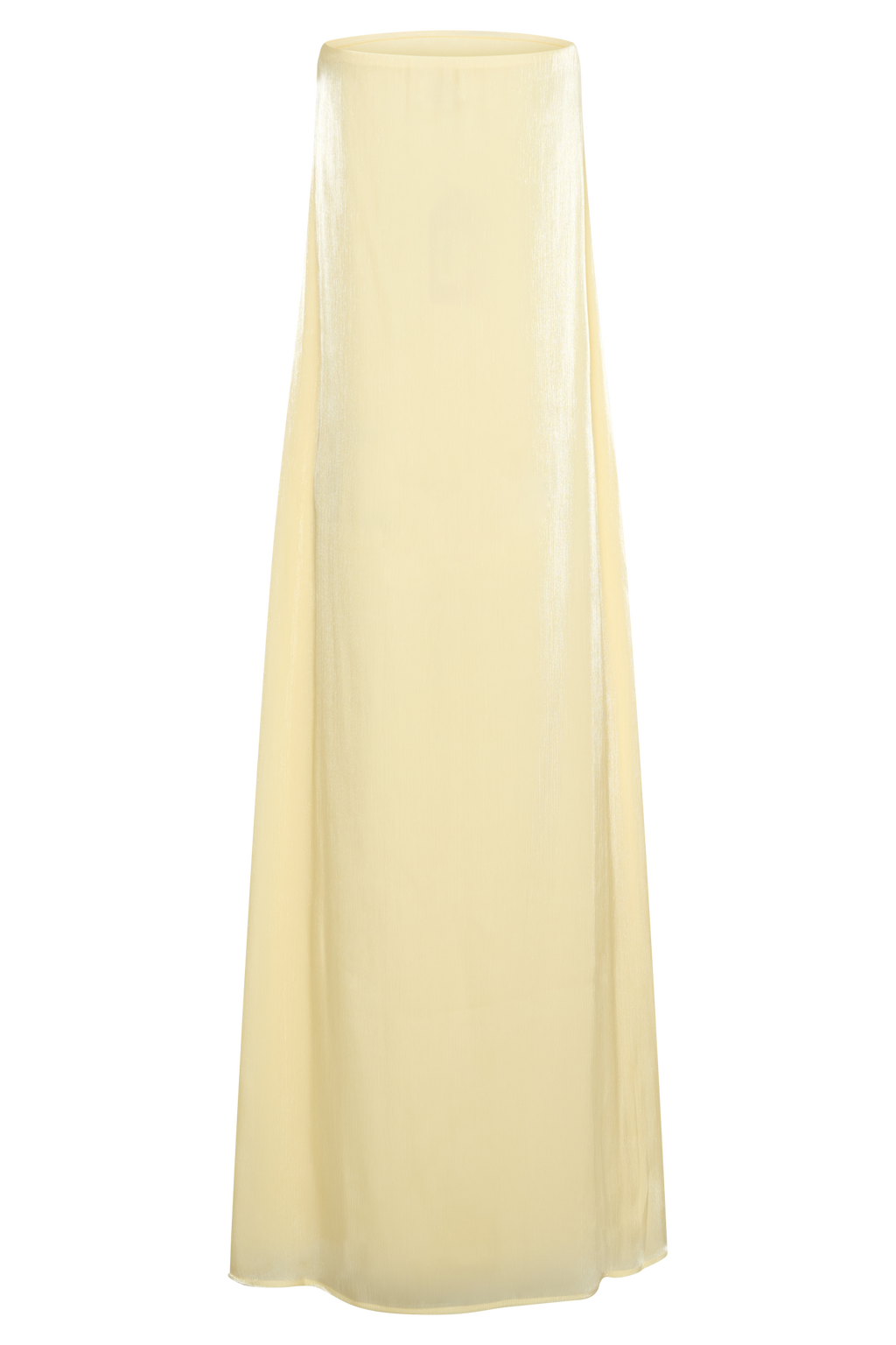 Strapless Maxi Dress - Lemon