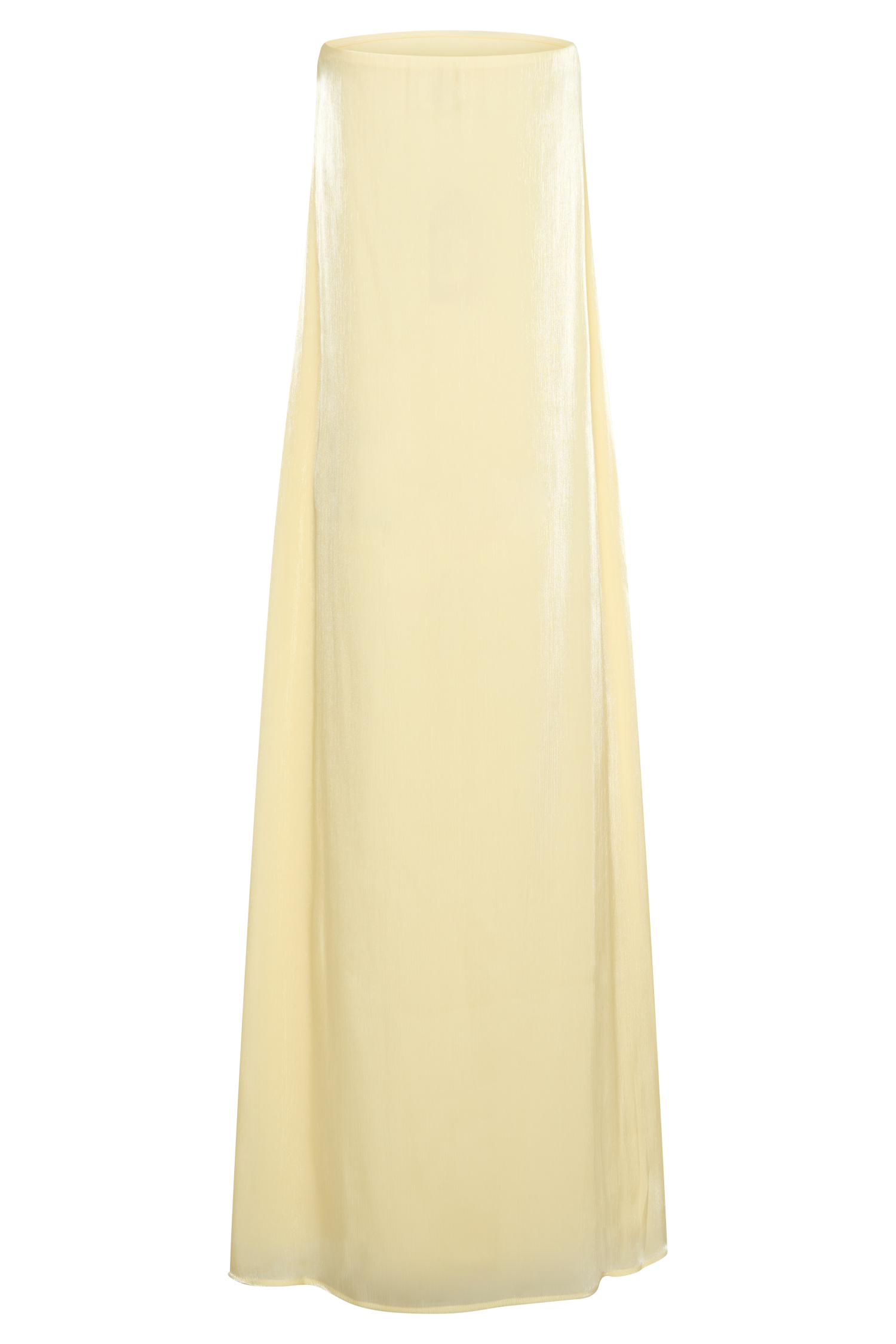 Strapless Maxi Dress - Lemon