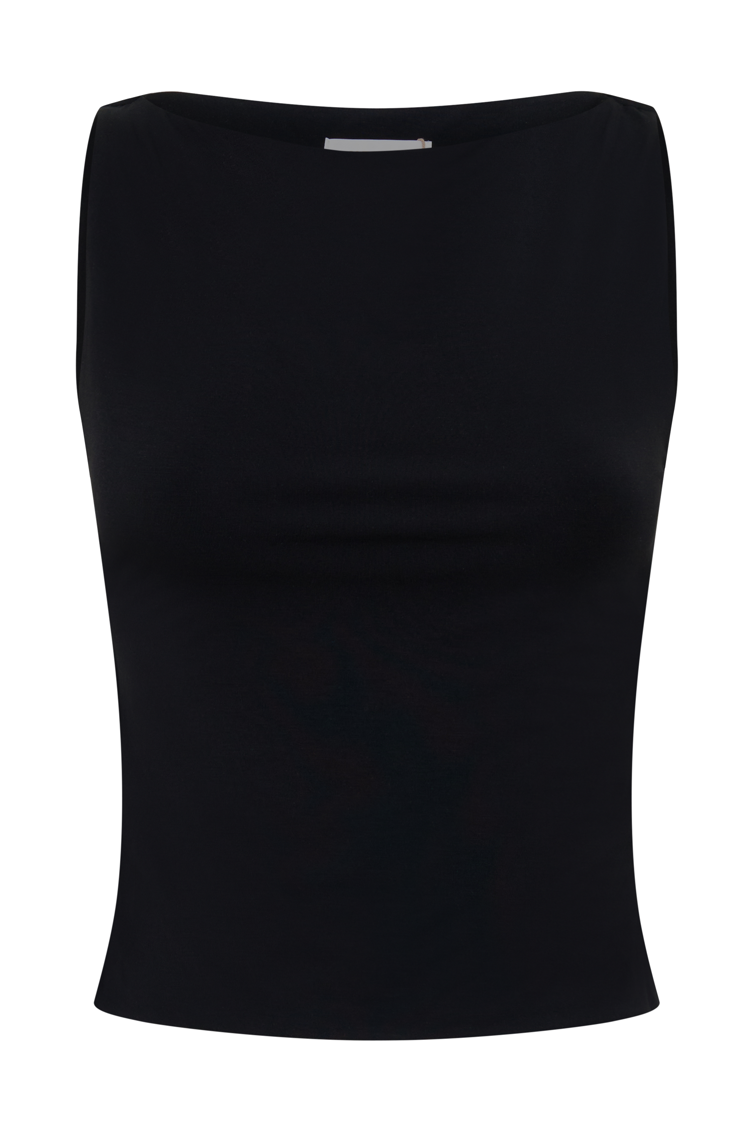 Sleeveless Tank Top - Black