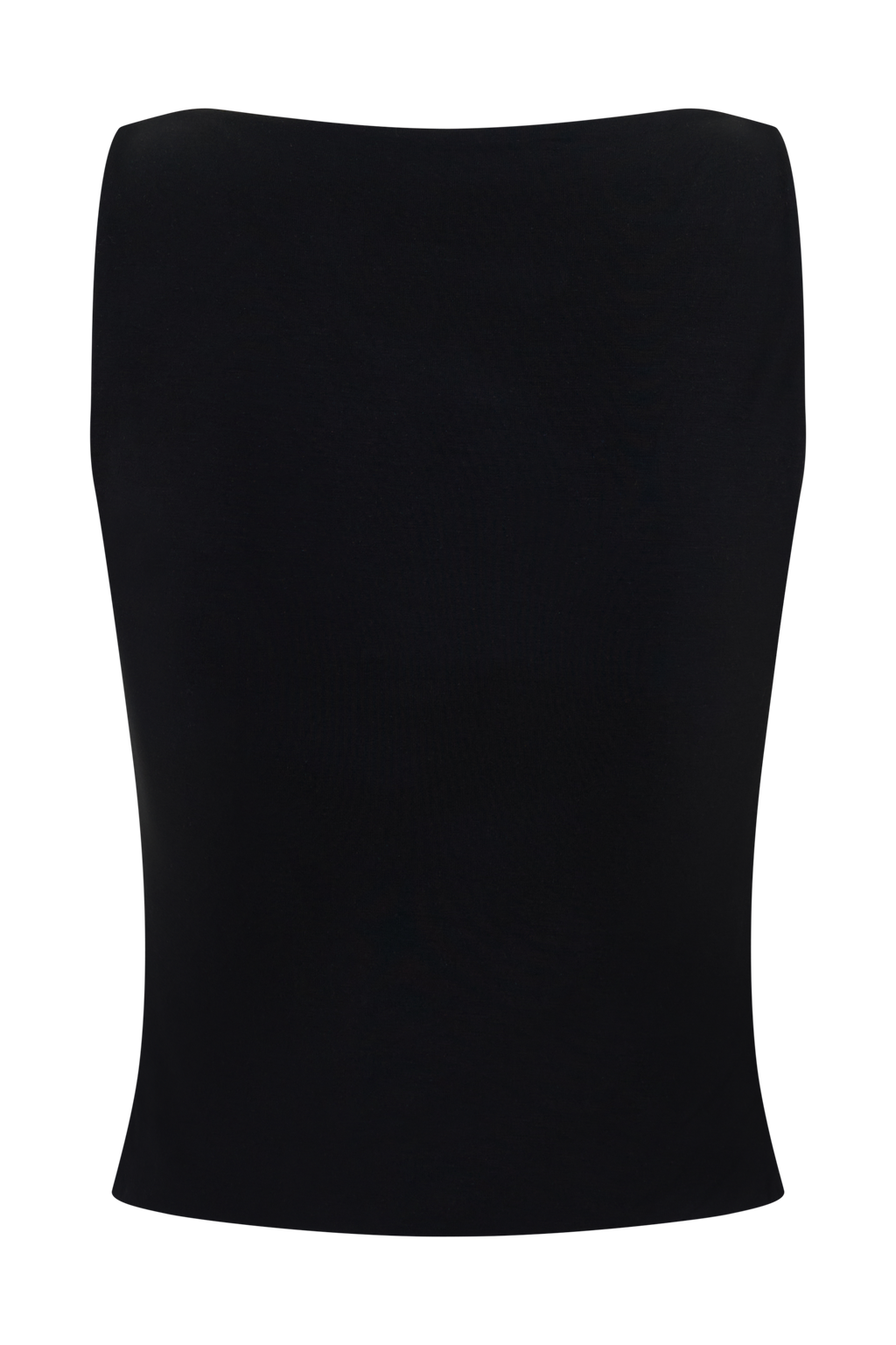 Sleeveless Tank Top - Black