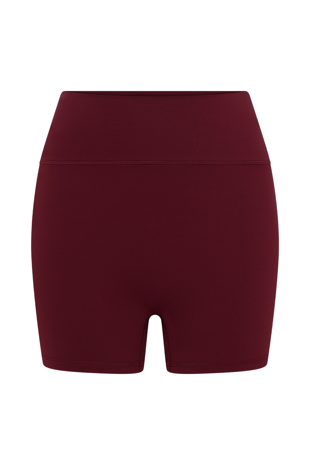 Active Bike Shorts - Burgundy