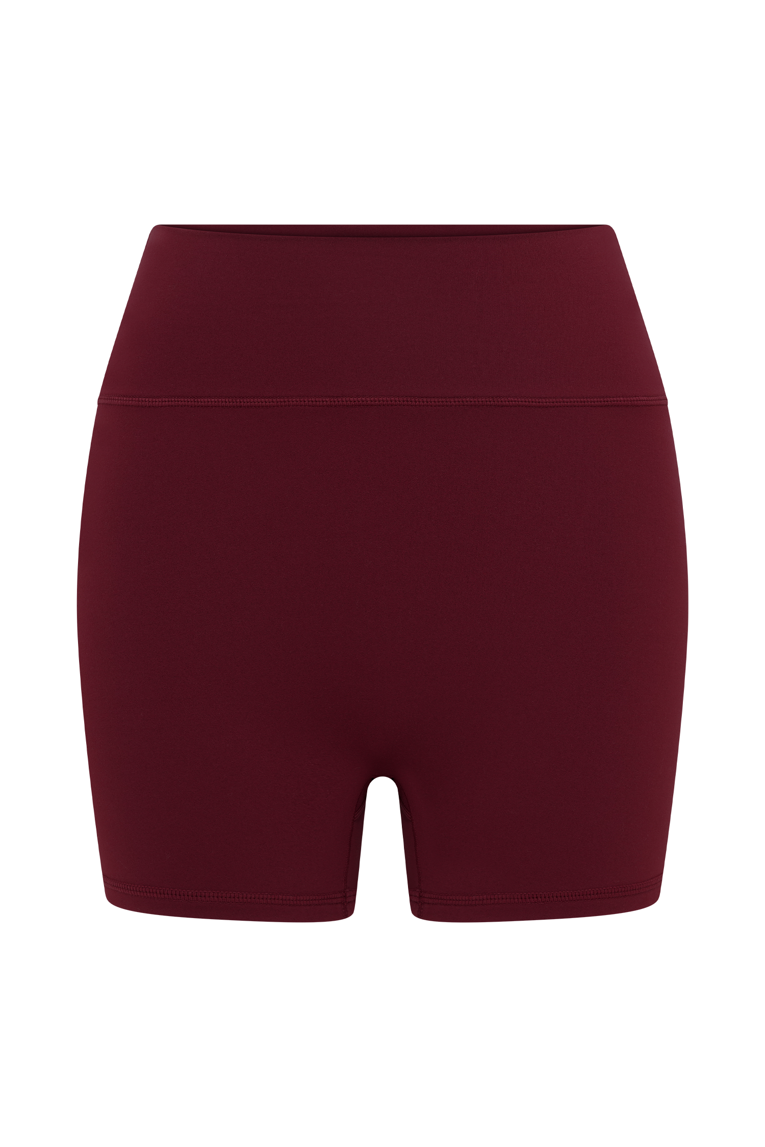 Active Bike Shorts - Burgundy